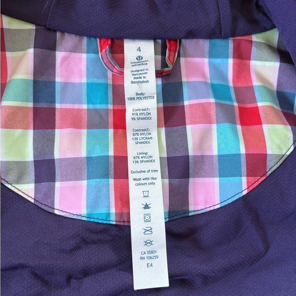 Rare Lululemon Downtime Jacket 2014 Seawheeze - Picture 7 of 10